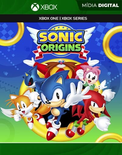 Sonic Origins – Xbox One / XS – Mídia Digital