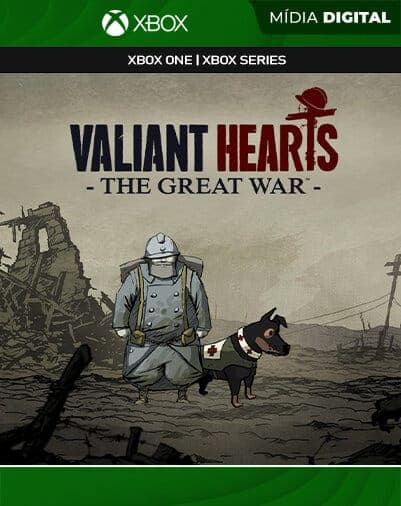 Valiant Hearts: The Great War – Xbox One / XS – Mídia Digital
