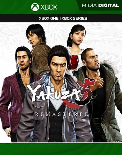 Yakuza 5 Remastered – Xbox One / XS – Mídia Digital