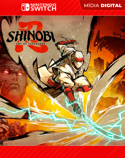SHINOBI: Art of Vengeance – Nintendo Switch – Mídia Digital