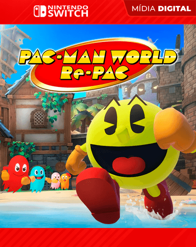 PAC-MAN WORLD 2 Re-PAC – Nintendo Switch – Mídia Digital