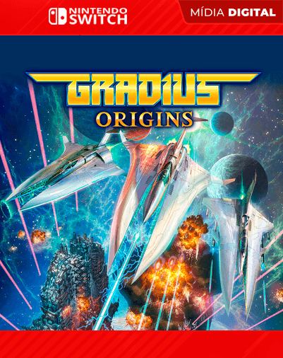 GRADIUS ORIGINS – Nintendo Switch – Mídia Digital