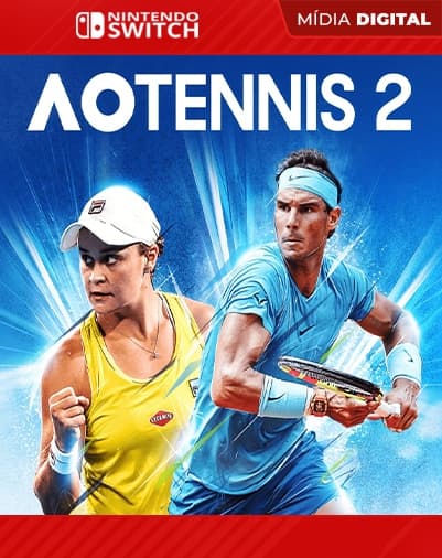 AO Tennis 2 – Nintendo Switch – Mídia Digital
