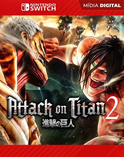 Attack on Titan 2 – Nintendo Switch – Mídia Digital