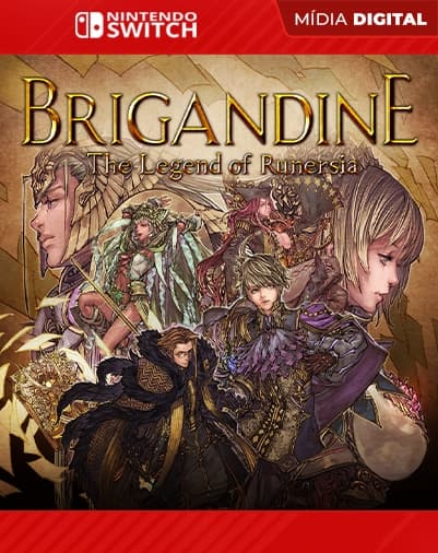 BRIGANDINE The Legend of Runersia – Nintendo Switch – Mídia Digital