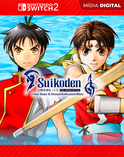 Suikoden I&II HD Remaster – Gate Rune and Dunan Unification Wars – Nintendo Switch 2 – Mídia Digital