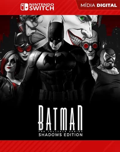 Batman: The Telltale Series – Nintendo Switch – Mídia Digital