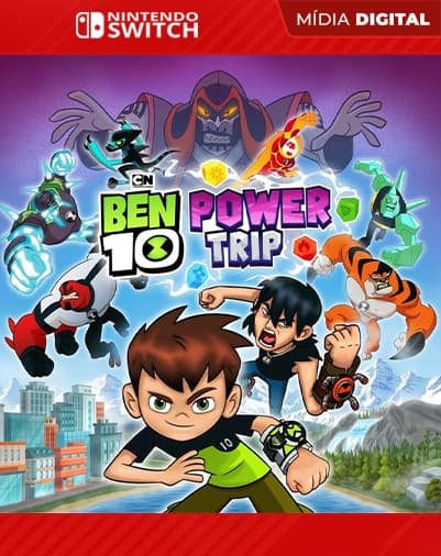 Ben 10: Power Trip! – Nintendo Switch – Mídia Digital
