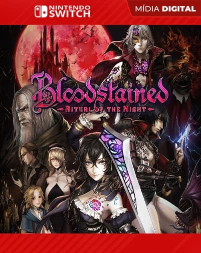 Bloodstained Ritual of the Night – Nintendo Switch – Mídia Digital