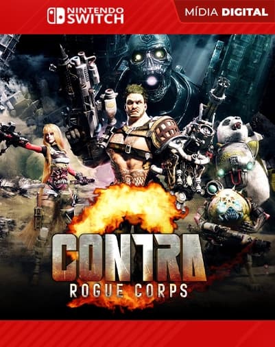 CONTRA: ROGUE CORPS – Nintendo Switch – Mídia Digital