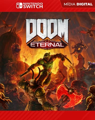 DOOM Eternal – Nintendo Switch – Mídia Digital