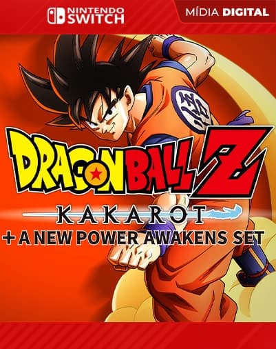 DRAGON BALL Z: KAKAROT + A NEW POWER AWAKENS SET – Nintendo Switch – Mídia Digital