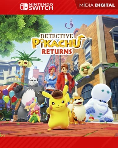 Detective Pikachu Returns – Nintendo Switch – Mídia Digital