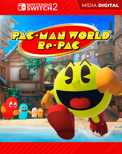 PAC-MAN WORLD 2 Re-PAC – Nintendo Switch 2 – Mídia Digital