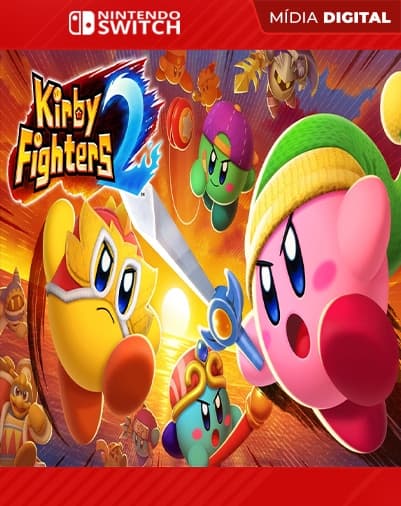 Kirby Fighters 2 – Nintendo Switch – Mídia Digital