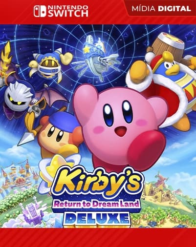Kirby’s Return to Dream Land Deluxe – Nintendo Switch – Mídia Digital