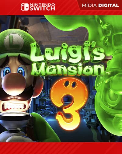 Luigi’s Mansion 3 – Nintendo Switch – Mídia Digital
