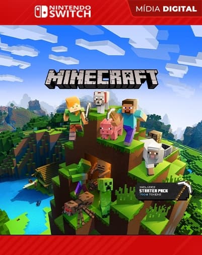 Minecraft – Nintendo Switch – Mídia Digital