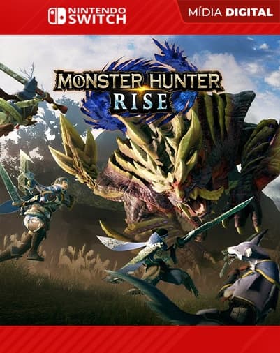 Monster Hunter Rise – Nintendo Switch – Mídia Digital
