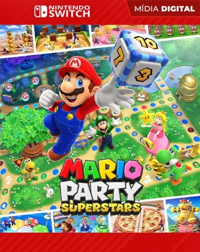 Mario Party Superstars – Nintendo Switch – Mídia Digital