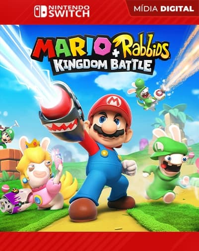 Mario + Rabbids Kingdom Battle – Nintendo Switch – Mídia Digital