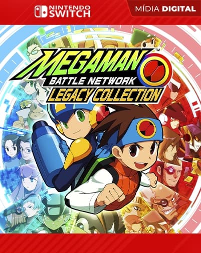 Mega Man Battle Network Legacy Collection – Nintendo Switch – Mídia Digital