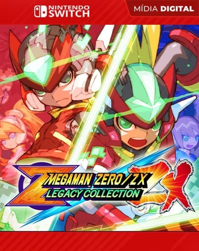 Mega Man Zero ZX Legacy Collection – Nintendo Switch – Mídia Digital
