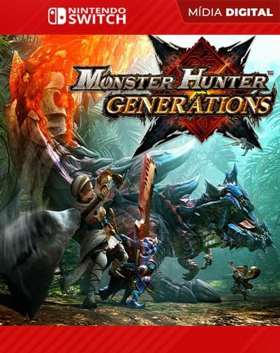 Monster Hunter Generations Ultimate – Nintendo Switch – Mídia Digital
