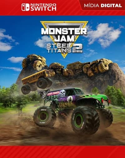 Monster Jam Steel Titans 2 – Nintendo Switch – Mídia Digital