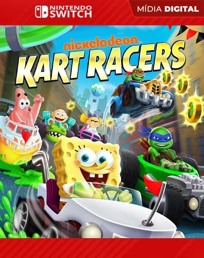 Nickelodeon Kart Racers – Nintendo Switch – Mídia Digital
