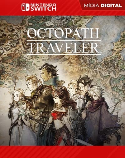 Octopath Traveler – Nintendo Switch – Mídia Digital