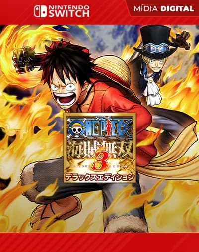ONE PIECE Pirate Warriors 3 Deluxe Edition – Nintendo Switch – Mídia Digital