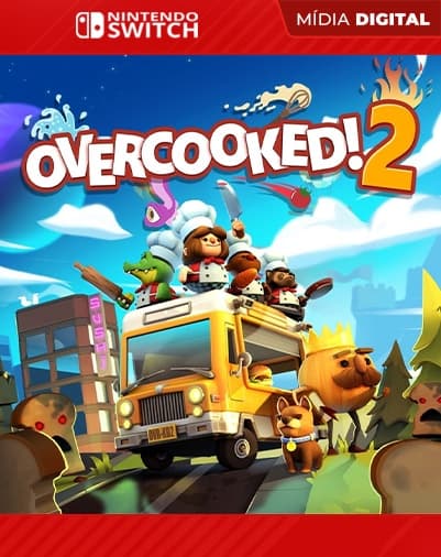 Overcooked! 2 – Nintendo Switch – Mídia Digital