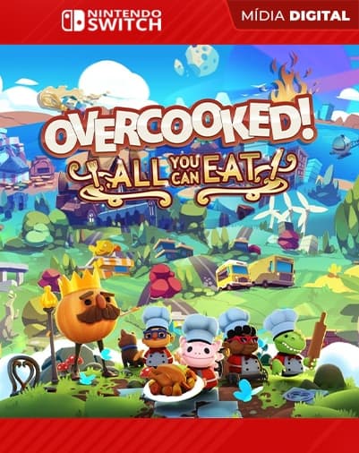 Overcooked! All You Can Eat – Nintendo Switch – Mídia Digital