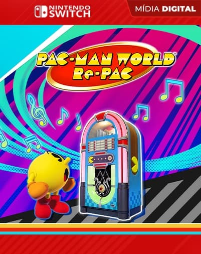 PAC-MAN WORLD Re-PAC – Nintendo Switch – Mídia Digital