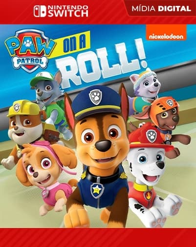 PAW Patrol: On a Roll! – Nintendo Switch – Mídia Digital