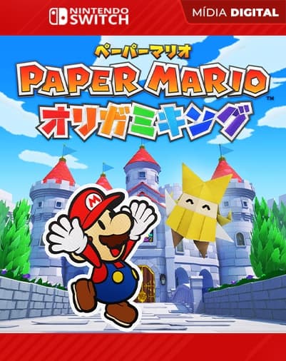 Paper Mario: The Origami King – Nintendo Switch – Mídia Digital