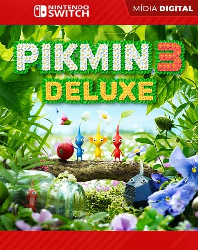 Pikmin 3 Deluxe – Nintendo Switch – Mídia Digital