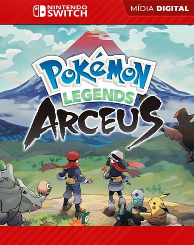 Pokémon Legends: Arceus – Nintendo Switch – Mídia Digital