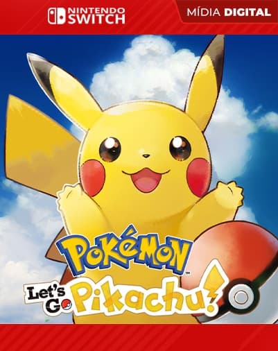 Pokémon: Let’s Go, Pikachu! – Nintendo Switch – Mídia Digital