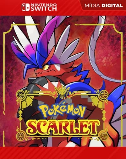 Pokémon Scarlet – Nintendo Switch – Mídia Digital