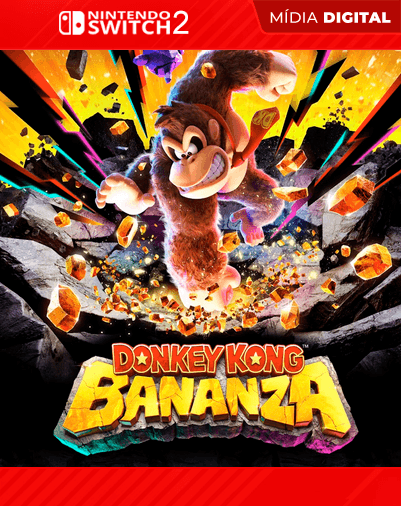 Donkey Kong Bananza – Nintendo Switch 2 – Mídia Digital