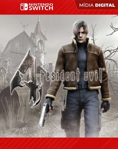 Resident Evil 4 – Nintendo Switch – Mídia Digital