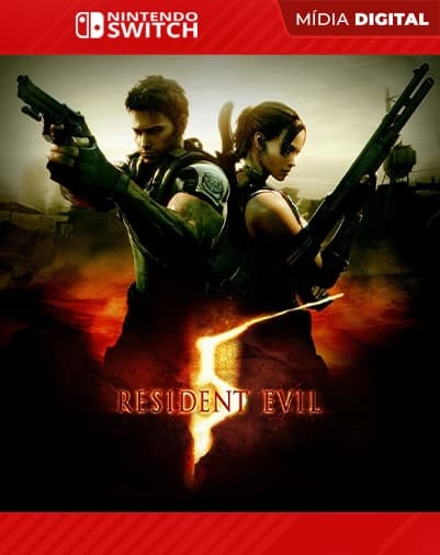 Resident Evil 5 – Nintendo Switch – Mídia Digital