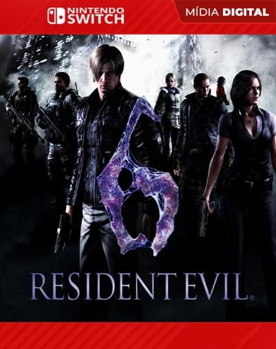 Resident Evil 6 – Nintendo Switch – Mídia Digital