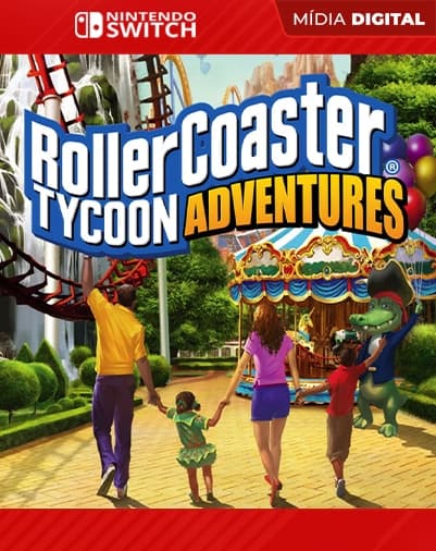 RollerCoaster Tycoon Adventures Deluxe – Nintendo Switch – Mídia Digital