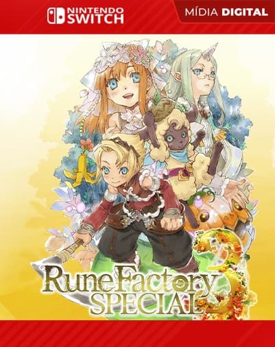 Rune Factory 3 Special – Nintendo Switch – Mídia Digital