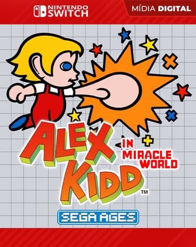 SEGA AGES Alex Kidd in Miracle World – Nintendo Switch – Mídia Digital