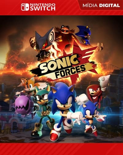 SONIC FORCES – Nintendo Switch – Mídia Digital