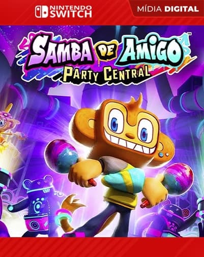 Samba de Amigo: Party Central – Nintendo Switch – Mídia Digital